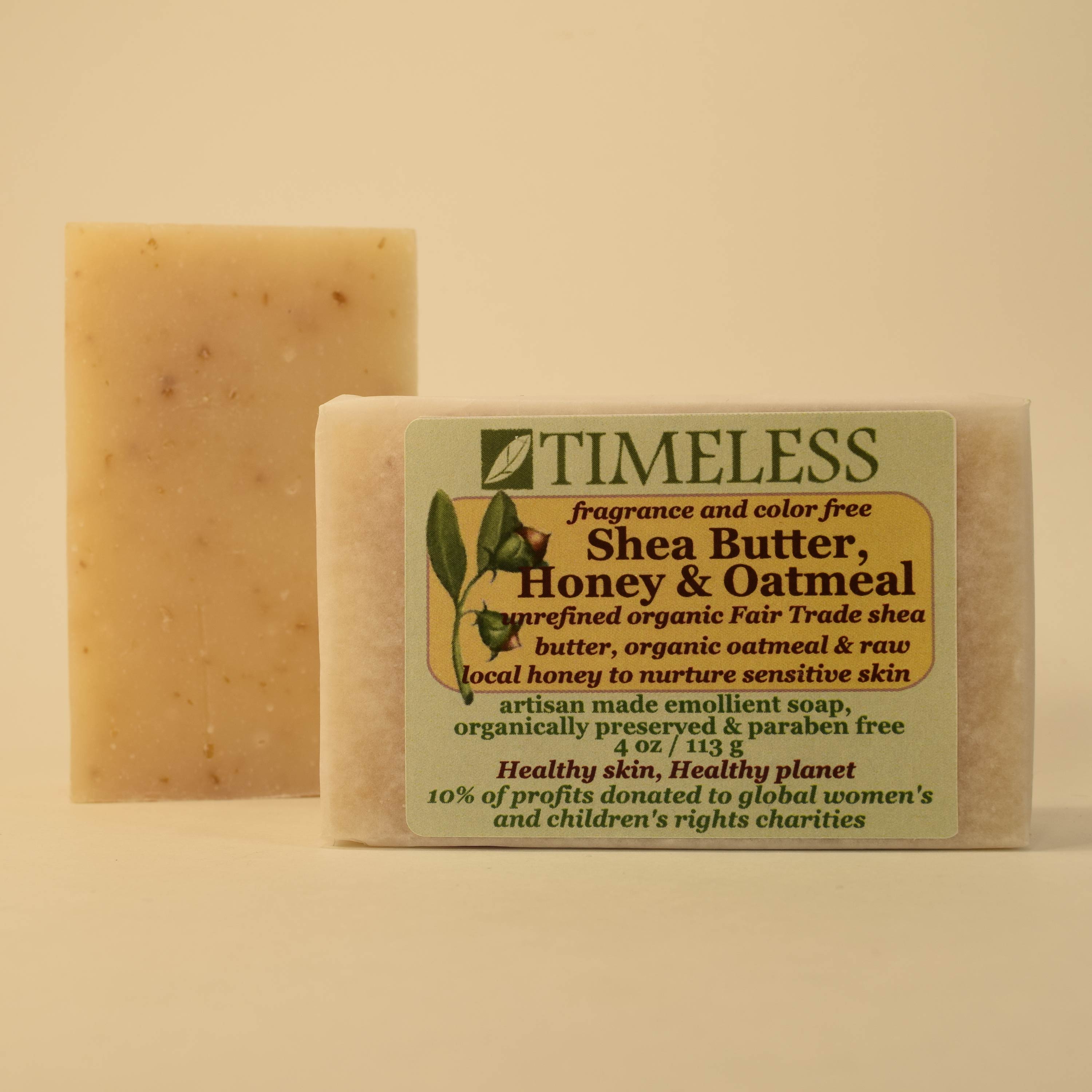Shea Honey Oatmeal Bar Soap - 4 oz