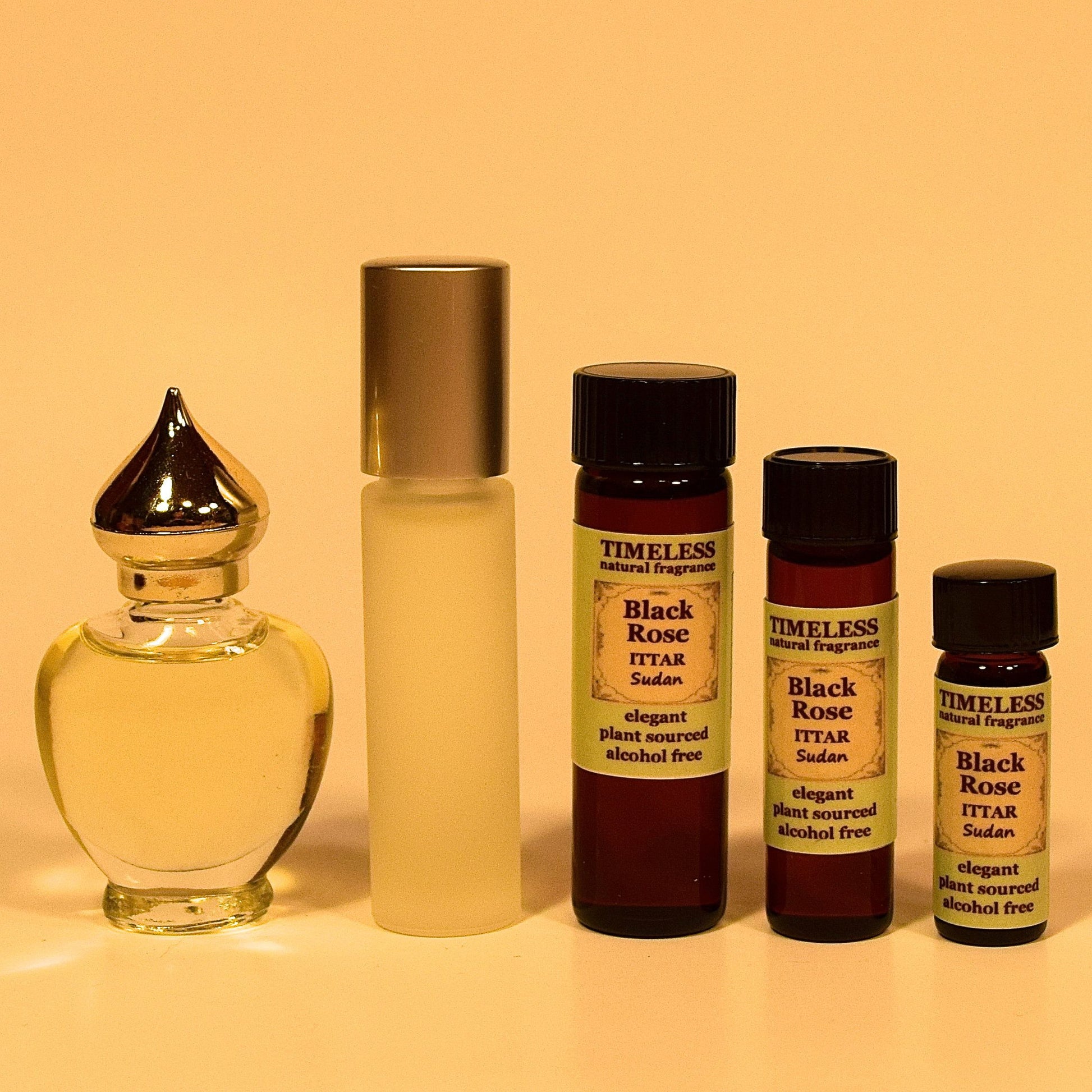 Wild Rose Amber Perfume Oil - Exotic Incense